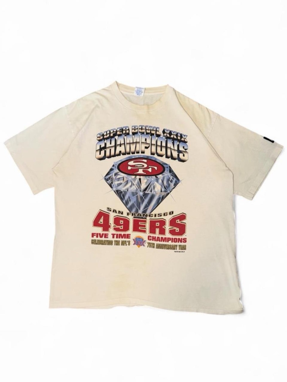 Vintage 90s San Francisco 49ers Starter T-shirt size large